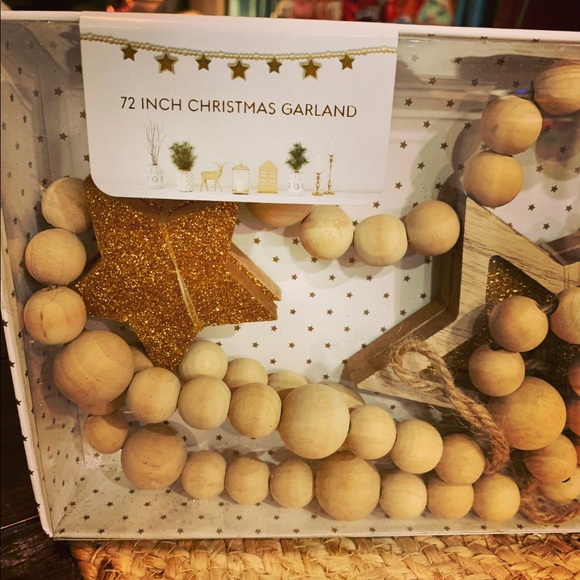 Christmas Wood Garland - Picture 5 of 5